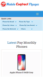 Mobile Screenshot of mobilecontractphones.co.uk
